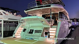 2023 Sunseeker 88 Luxury Yacht Walkaround Tour