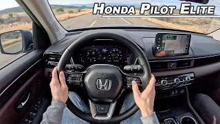 2023 Honda Pilot Elite - The 8 Seater SUV You'll Want To Drive! (POV Binaural Audio)