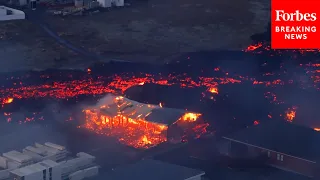 WATCH: Dramatic Video Captures Lava In Iceland Burning Buildings After Latest Eruption