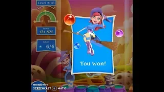 Bubble Witch 2 -- Level 2103 -- NO BOOSTERS