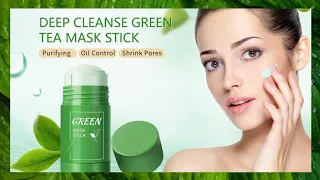 GREEVA Green Tea Cleansing Mask Stick for Face #shorts #shortsfeed