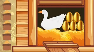 The Goose That Laid the Golden Egg: A Classic Fable Retold for Kids