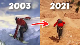 The EVOLUTION of The BEST Extreme Sports Games Over The Years