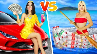 RICH VS POOR GIRL || Funny And Awkward Moments by RATATA!