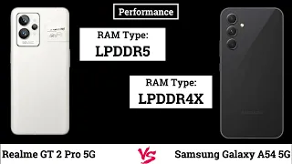 Realme GT 2 Pro 5G vs Samsung Galaxy A54 5G #realme #samsung