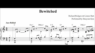 [Ballad Jazz Piano] Bewitched (sheet music)