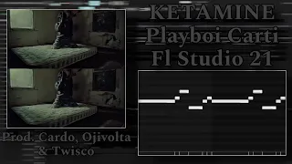 How “KETAMINE” By Playboi Carti Was Made In 7 Minutes [Fl Studio Remake]
