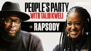 Talib Kweli & Rapsody Talk Rap Influences, Being Pro Black, Kendrick, Jay Z, Eve | People's Party