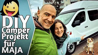 Neues DIY Projekt: Maja's Camper Van Selbstausbau mit Renault Trafic Kastenwagen Büromobil | VLOG #1