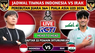 LIVE RCTI! JADWAL TIMNAS INDONESIA vs IRAK KUALIFIKASI PIALA DUNIA  2026