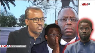 Entretien SPÉCIAL : Les Révélations de Oumar Sow, ministre-conseiller, après la défaite de l'APR !