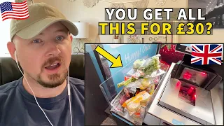 American Reacts to the Cheapest Supermarket in the UK - ALDI