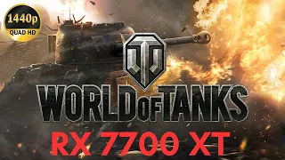 World of Tanks - Ryzen 5 5600 & RX 7700 XT 12GB | 1440p ULTRA