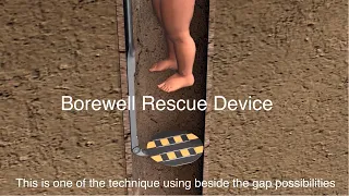 Borewell Rescue Mechanism Device