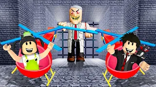 ESCAPE DO DENTISTA COM HELICÓPTEROS | Roblox - Escape Bob the Dentist