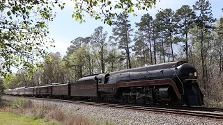 N&W 611 Jamestown - Greensboro NC Excursion 09 APR 2017