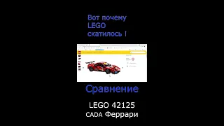 Вот почему LEGO скатилось  #shorts