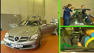 Mercedes-Benz SLK - How to manually close the vario roof | R171