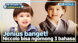 [IND/ENG] English, Korean, Italian? Niccolo is a tringual| The Return of Superman | KBS WORLD 240512