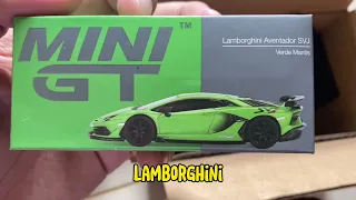 Mini GT 391 Lamborghini Aventador SVJ Verde Mantis