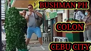 BUSHMAN PRANK PH: WHITE MEN CAN JUMP, COLON, CEBU CITY". 😂🥰