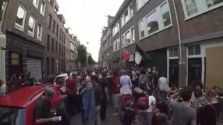 Campeões Europeus!!! Portugueses em Amesterdão a festejar EURO 2016 PORTUGAL CAMPEÃO