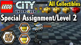 Special Assignment, Level 2 Albatross Island Prison - All Collectibles 100% in LEGO City Undercover