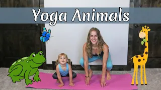 YOGA ANIMALS FOR KIDS | Jordan Cornwell