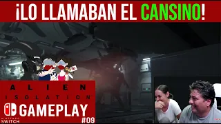 Alien: Isolation - SWITCH - gameplay español #09. ¡Un alien MUY insistente!