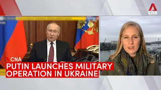 Russia's Putin launches military operation in Ukraine