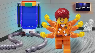 Why I Became IMMORTAL On 0% Health... - Lego Police Prison Break