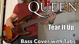 Queen - Tear It Up (Bass Cover WITH TABS)