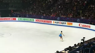 SATOKO MIYAHARA WARM-UP BEFORE FS - WORLD FIGURE SKATING CHAMPIONSHIPS 2018 - LADIES FREE