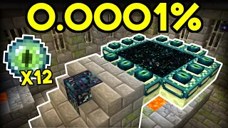 12 EYE OF ENDER Seed For Minecraft Bedrock 1.20!