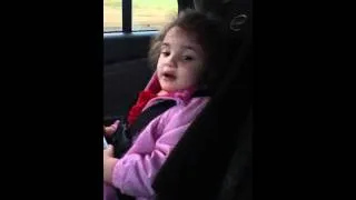 Jazmyn singing BABY by: Justin Bieber