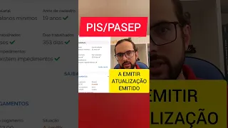 PIS/PASEP ATUALIZADO PARA EMITIDO O SAQUE DO ABONO SALARIAL