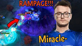 How Miracle- Windranger Sets Up Faceless Void Rampage!