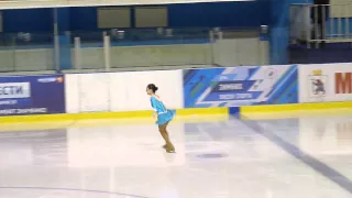 Evgenia Medvedeva, SP, Russian Junior Championships 2015