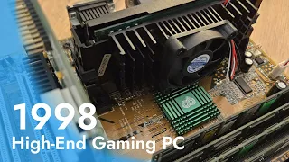 1998 High-End Gaming PC Build & Benchmark ( Early Slot 1 and 440BX )