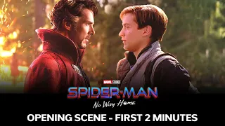 SPIDER-MAN: NO WAY HOME (2021) FIRST 2 MINUTES - Opening Scene | Marvel Studios