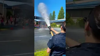 Fire Truck Water Spray