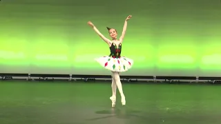 Alexandra Poz (Age 13) - Harlequinade Variation (Vaganova Academy)