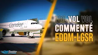 FS2020 | VOL COMMENTÉ FR MUNICH  - SANTORIN : ON ATTERIS EN DOUCEUR / FBW A320