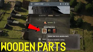 How to Make Wooden Parts in Manor Lords (Guide)