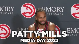 Patty Mills Press Conference | Atlanta Hawks Media Day 2023