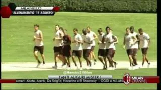 Milanello 11-08-2012 Part 1