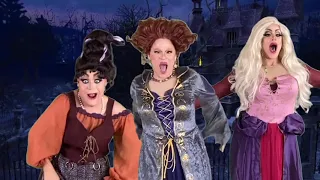 I PUT A SPELL ON YOU + scenes from Hocus Pocus with drag queen Schwa de Vivre