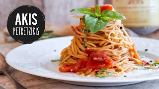 Classic Tomato Spaghetti | Akis Petretzikis