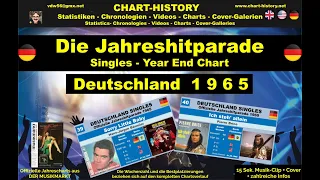 Year-End-Chart Singles Deutschland 1965 vdw56