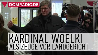 Kardinal Woelki als Zeuge vor dem Kölner Landgericht